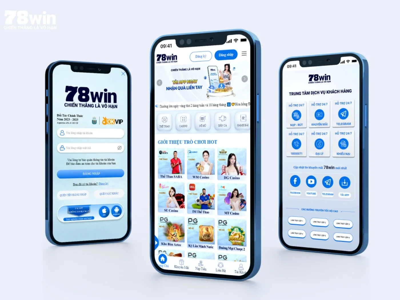 Chặng đường phát triển cùng sân chơi 78win 